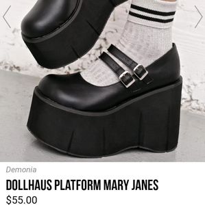 Dollhaus Platform Mary Janes